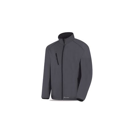 BRAND Arbeitsschutzjacke „Cuarzo“ Größe XXL aus Softshell-Polyester, Elasthan und thermoplastischem Stoff