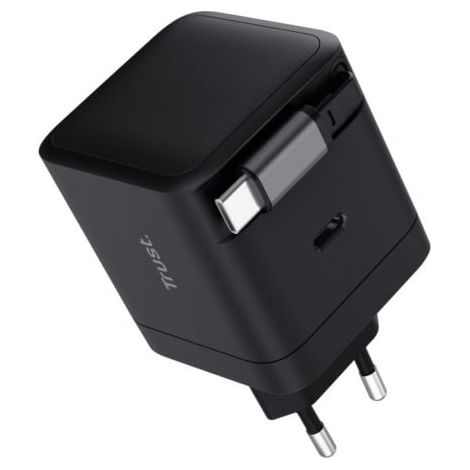 Cargador de Pared Trust 25805 65 W Negro