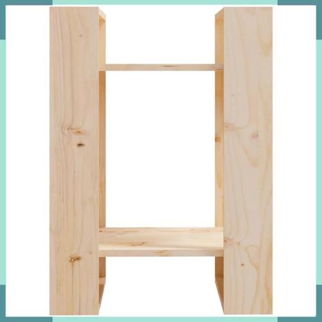 813854 Bibliothèque/Séparateur de pièce 41x35x57 cm Pin massif (1/5)