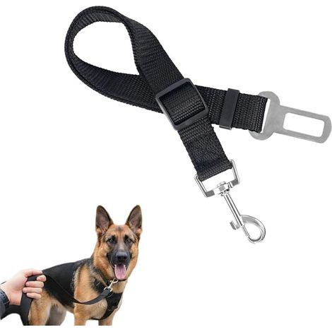 Ceinture Sécurité Animaux Compagnie,Ceinture Sécurité Ajustable Chien Chat,Boucle sécurisée Rotation à 360°,Pet Seat Belt,Seat Belt Pet Accessories (1/2)