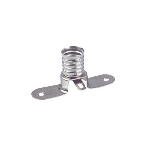 E-10 Elektro-DH-Metall-Schraubfassung. Mit Lötanschluss 12.026 8430552074228
