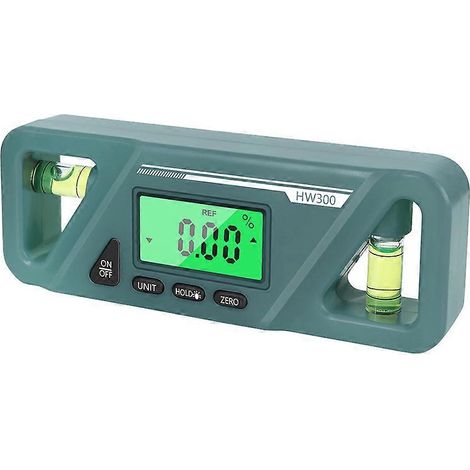 Lot de 2 outils de mesure d'angle numériques avec niveau à bulle pour usage domestique