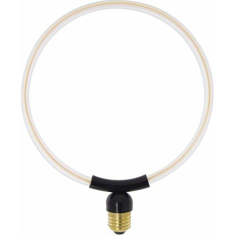 Ampoule Filament LED déco Ellipse Ronde, culot E27, conso. 8W, 800 lumens, Blanc chaud - RFDE800ERL (1/5)