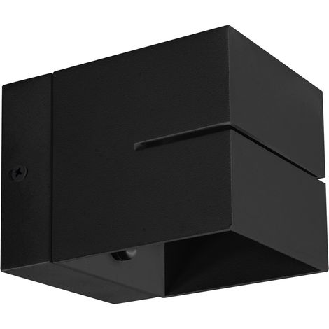 Lampada da parete decorativa nera Elton G9 35W Ideus 03957 (1/2)