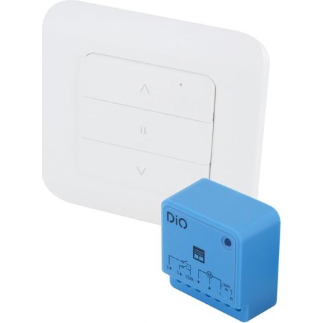 Kit Interrupteur sans Fil pour volet + Module pour volet Roulant (433 MHz/Zigbee/BLE) (1/2)