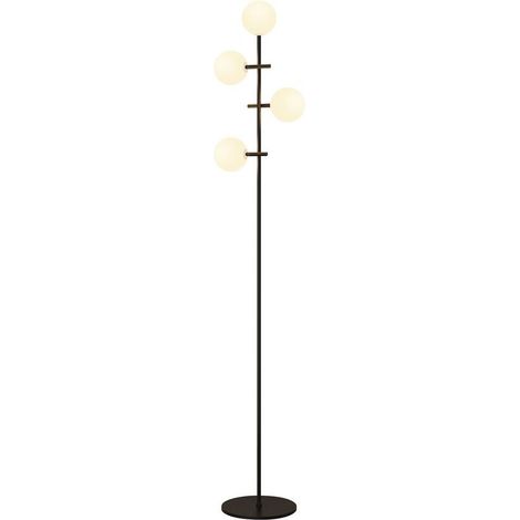 Lampadaire design, Lampadaire CELLAR 4L - Mantra Noir en Metal, MANTRA (1/5)