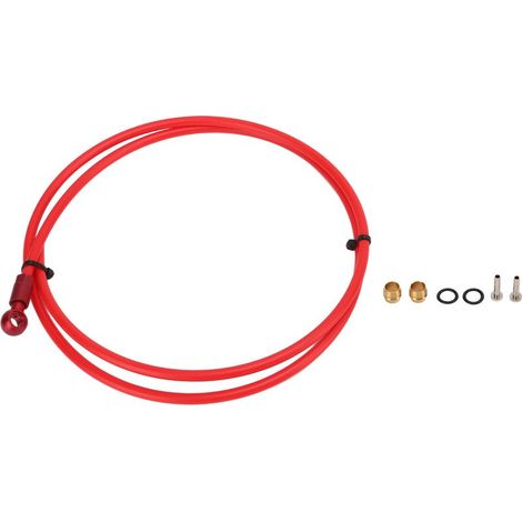 Kit de câble hydraulique pour freins à disque MEROCA 1m, avec olives et inserts pour connecteurs, compatible accessoires VTT XTR (1/5)