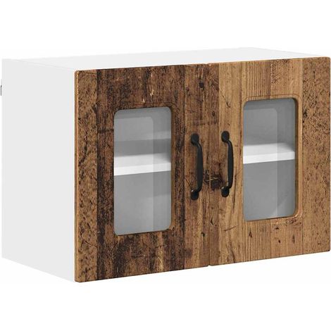 Meuble mural de cuisine,Armoire de cuisine avec porte Bois Ancien 60 x 31 x 40 cm CFW57716 (1/5)