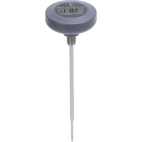 Thermomètre de cuisine numérique instantané Sonde en acier inoxydable 304 IP65 étanche haute précision pour café et lait (1/5)