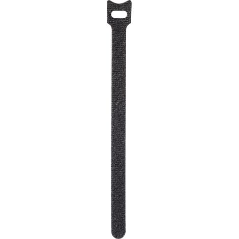 TOOLCRAFT KL12X280SC  Klettkabelbinder zum Bündeln Haft- und Flauschteil (L x B) 280 mm x 12 mm Schw (1/2)