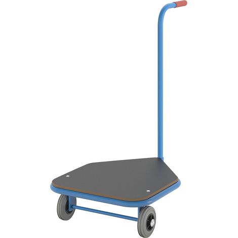 eurokraft pro, Chariot à col de cygne, force 100 kg, plateau