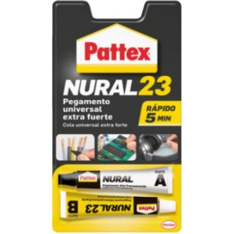 FPLUS nural 23 tubo medio 22 ml. , Pegamento ra´pido y extra fuerte, de uso universal

Caracteristicas del producto:
Tiempo de mezcla: se dispone de 2 minutos para mezclar y aplica