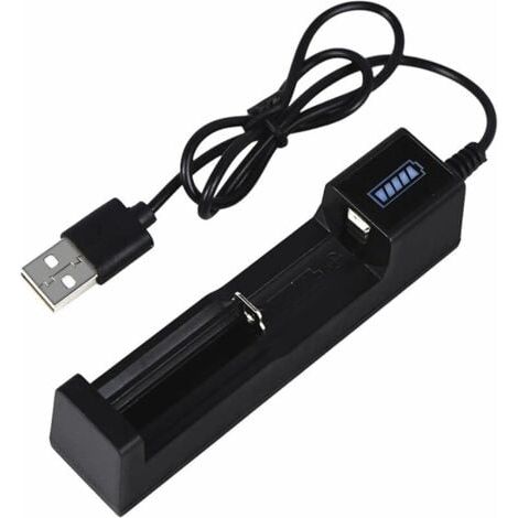 2 pièces chargeur de batterie universel chargeur de batterie intelligent mini chargeur de batterie rechargeable multifonction (1/5)