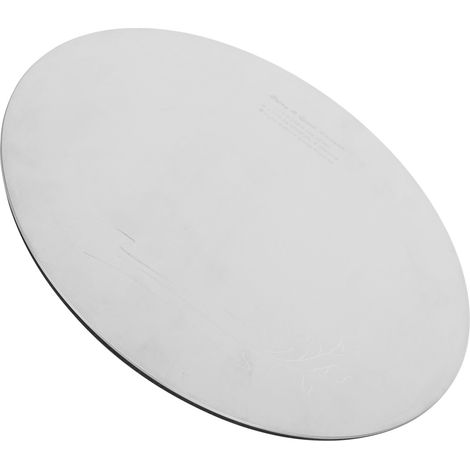 Assiette Ronde Sushi en Acier Inoxydable 304 - Plateau pour Dessert et Gâteau - Idéal Cuisine et Restaurant