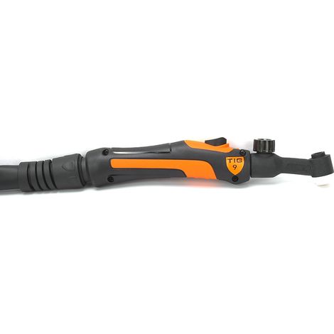Kit de torche de soudage TIG/WP-9VF, 4 m de long, diamètre de fil de 8 mm², tête de torche flexible avec valve. (1/5)
