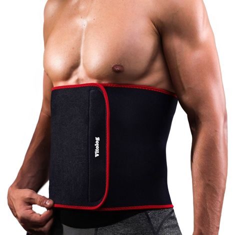 Cinturón lumbar adelgazante de neopreno BC para ejercicios de columna y abdomen.