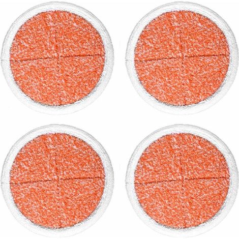 4 Paquets Remplacement des Tampons de Vadrouille à Frotter Robuste pour Spinwave 2039A 2124 Vadrouille à Plancher Dur Motorisée (1/5)