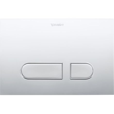 Duravit DuraSystem plaque de déclenchement mécanique pour WC A1, (1/2)