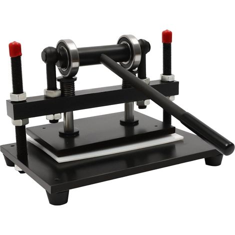 Manual Leather Die Cutter Leather Cutting Machine Steel Plate Press DIY Craft Making Clicker Press Embossing Cutting Machine for Paper Foam Fabric Leather
