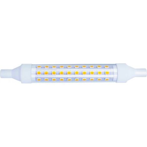 Suprema LAMPADA LED LINEARE R7S mm.118, Luce naturale 9 W - 890 lumen - 12 pezzi