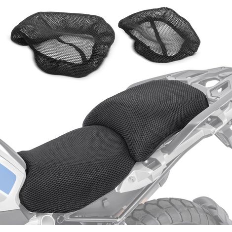 Sitzbezug - BMW R 1250 GS 19-23 - Schwarz - Abnehmbar - 3D-Mesh-Stoff