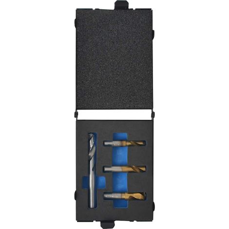 Juego de brocas para puntos de soldadura 4 piezas HSS