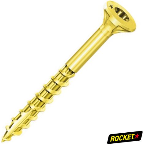 VBA Rocket TF Torx 4X50/30 Acier Zingué Bichromaté Filetage Partiel (1/2)