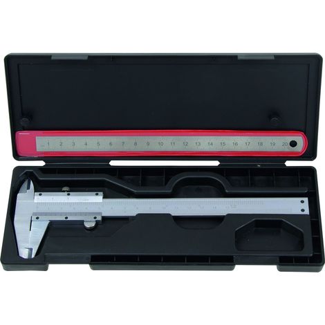 TOPCAR - Pied à coulisse 150mm 1/50 en coffret - 14401 - Ce produit de marque DRAKKAR est neuf. (1/4)