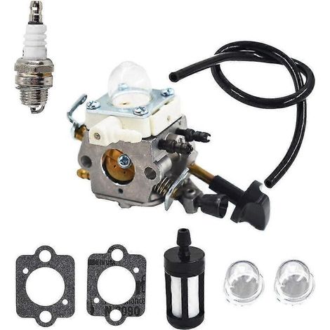 Carburateur compatible avec les moteurs Stihl BG86, SH56SH86 et SH86C, et le carburateur ZAMA C1M-S261B. Souffleur de feuilles compatible avec les souffleurs de feuilles AquaForge. (1/5)