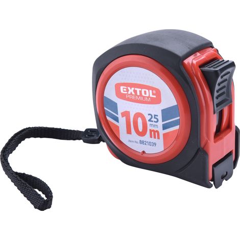 EXTOL PREMIUM Nastro metrico COMPATTO, 10 m, larghezza 25 mm (1/3)