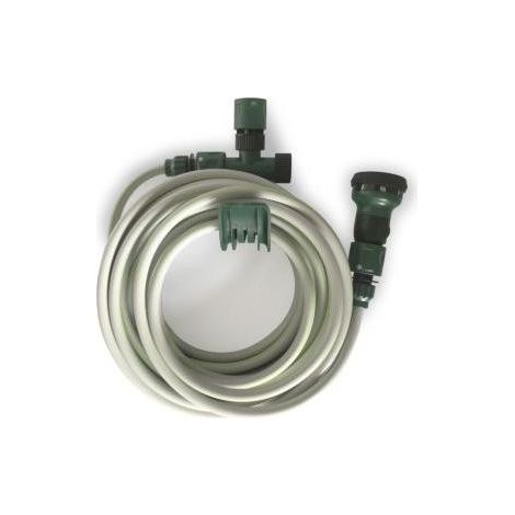 KIT TUBO 10M CON GANCIO RUBINETTO HANGA K10
