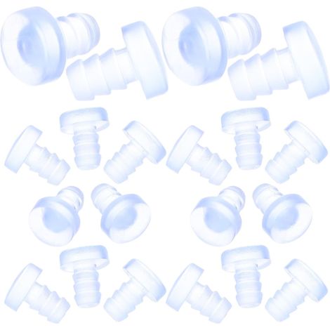 Lot de 50 protections transparentes en silicone antidérapantes pour (1/5)