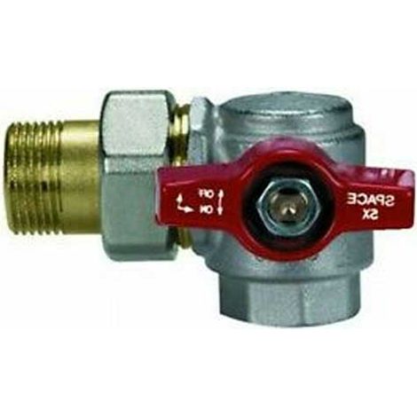 Enolgas Valvola a sfera bocchettonata a squadra Space sx per acqua da 3/4 a 1 1/4  2073R40    2073R405 (1/2)