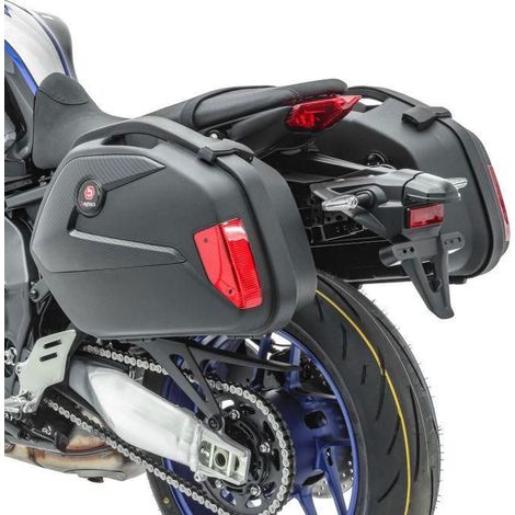 Valises latérales moto - Bagtecs SC22 - Universel - 22 litres - Noir
