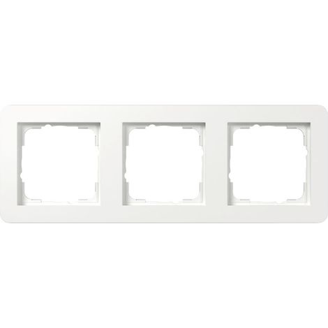 Gira Abdeckrahmen 3f Gira E1 Reinweiß [0213150], 0213 150