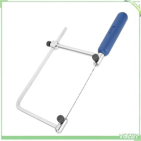 Scie à bijoux - FAFEICY - ASB500 - Cadre réglable 3–15 cm - 6 lames (métal/bois/plastique) - Acier haute teneur en carbone (1/5)