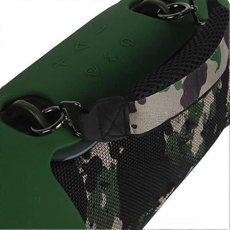 Étui de protection en silicone pour enceinte Bluetooth JBL Xtreme 5, avec cordon et mousqueton, compatible avec l'enceinte portable JBL Xtreme 5. (1/2)