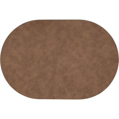 Set de table oval Kim 49x33cm tabac - Atmosphera créateur d'intérieur