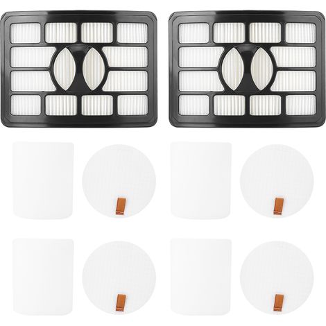 2 Kits Filtre,Éponge,Lavable,Réutilisable,Compatible Shark NV500 NV501 NV502 (1/5)