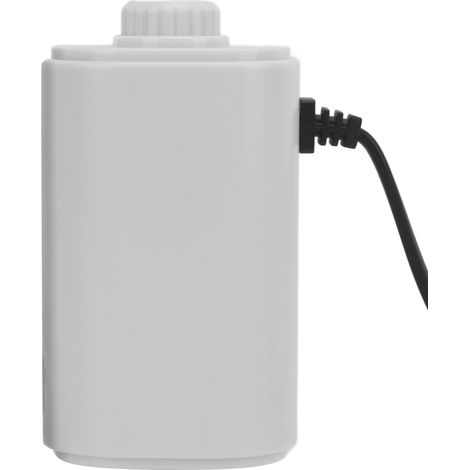 Pompe à air pour aquarium à double sortie, rechargeable, portable et silencieuse, compatible avec les aquariums (prise UE 220-240 V). (1/5)