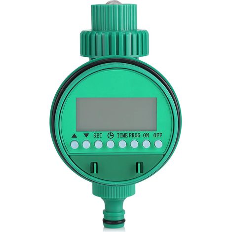 Minuteur d'arrosage automatique électrique avec affichage numérique pour jardin, pelouse et terrasse. (1/5)
