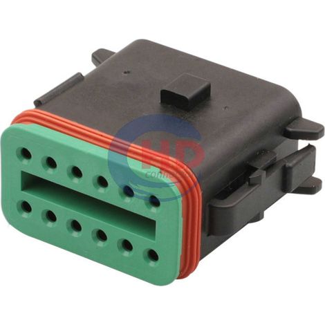 DT06-12SB-P012 / Stecker / Kfz-Einsatz / Schutzhülle / Stecker (1/5)