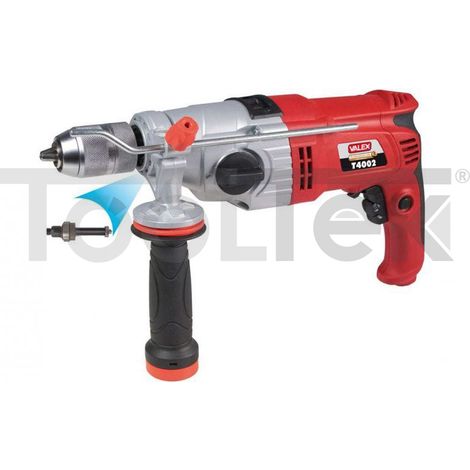 Valex Trapano Percussione T4002 Rosso 1050W 2 Velocità 1/2 Pollice (1/2)