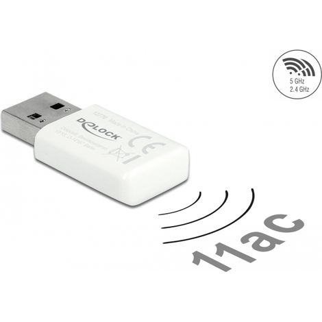 USB 3.0 Doble banda WLAN ac / a / b / g / n Micro Stick 867 + 300 Mbps