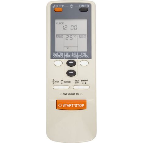 Air Conditioner Remote Control Replace for FUJITSU Air Conditioner AR-JW19