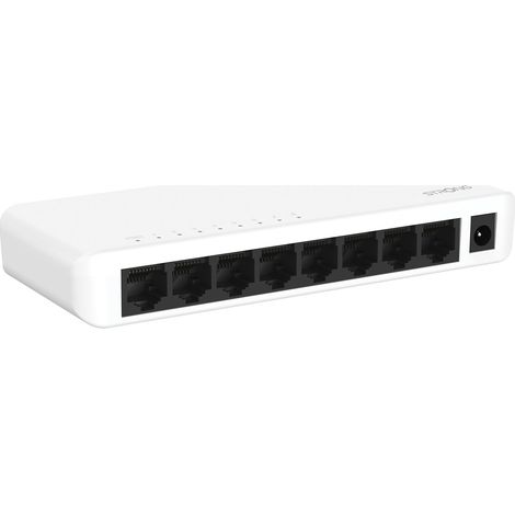 Strong SW8000P commutateur réseau Gigabit Ethernet (10/100/1000) Blanc (1/4)