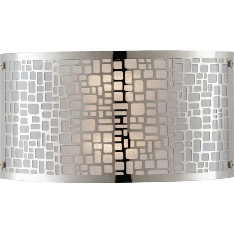Fan Europe MAYA Aplique de Empotrar 2 Luces Cromo 32x17cm (1/3)
