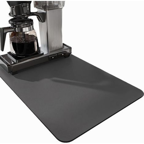 1 Tapis Egouttoir, Terre De Diatomées, Semelle Antidérapante, Caoutchouc, Pour Cuisine, Bar (1/5)