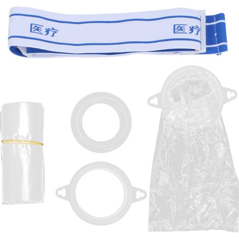 100poches de stomie en silicone doux, poches de colostomie et iléostomie, soins de stomie, 100 pièces (1/5)