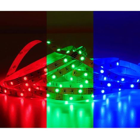 Müller-Licht 20100325 Ruban LED (Set complet) avec connecteur mâle 230 V 3 m RVB 1 pc(s) (1/2)